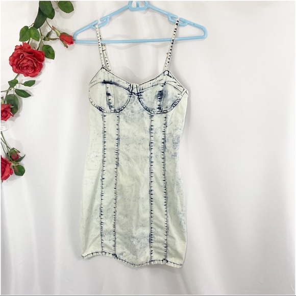 Special A Dresses & Skirts - 💋3/$20💋 Special A Jeans Acid Wash Denim Jean Dress